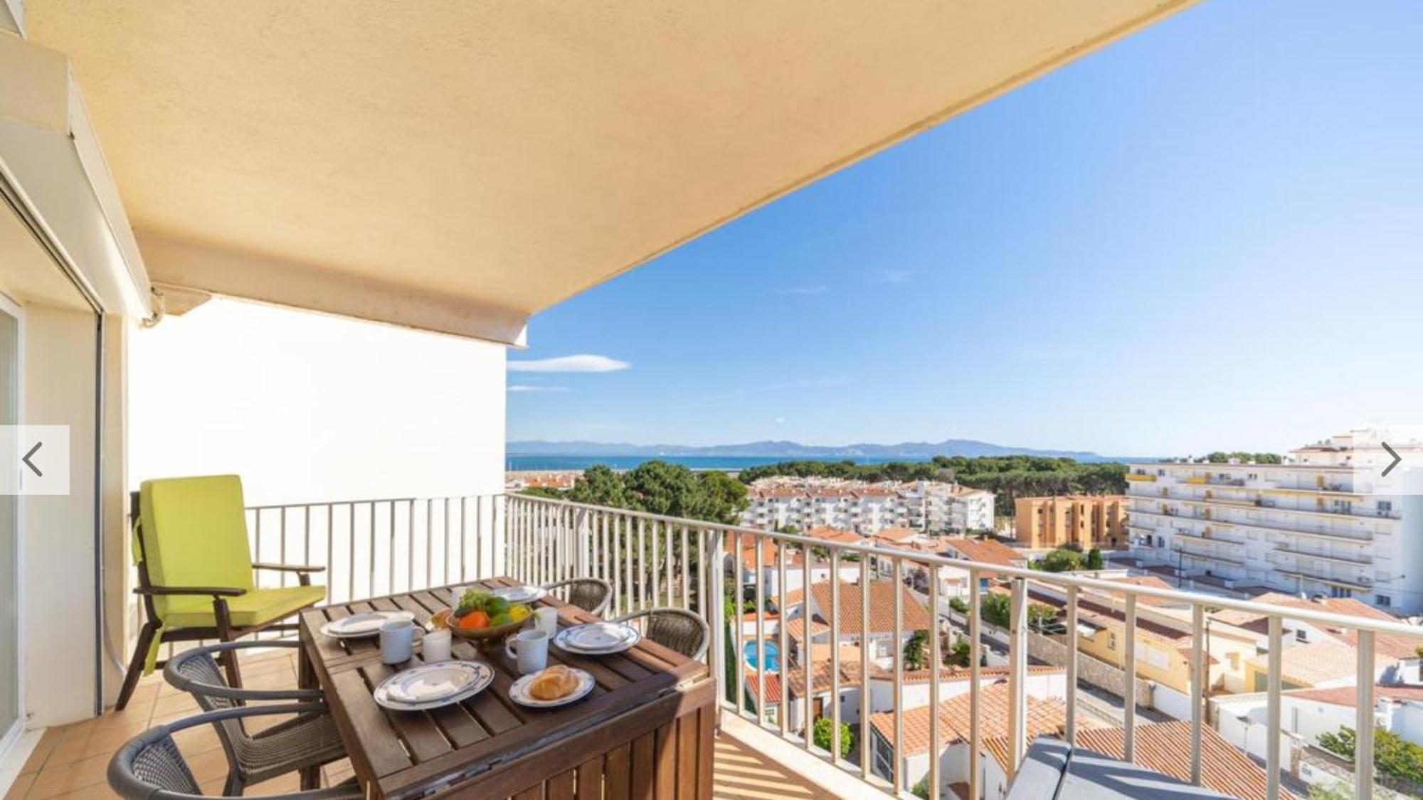 L' Escala Orsa-Atico Con Vista Al Mar Y Piscina 아파트 외부 사진