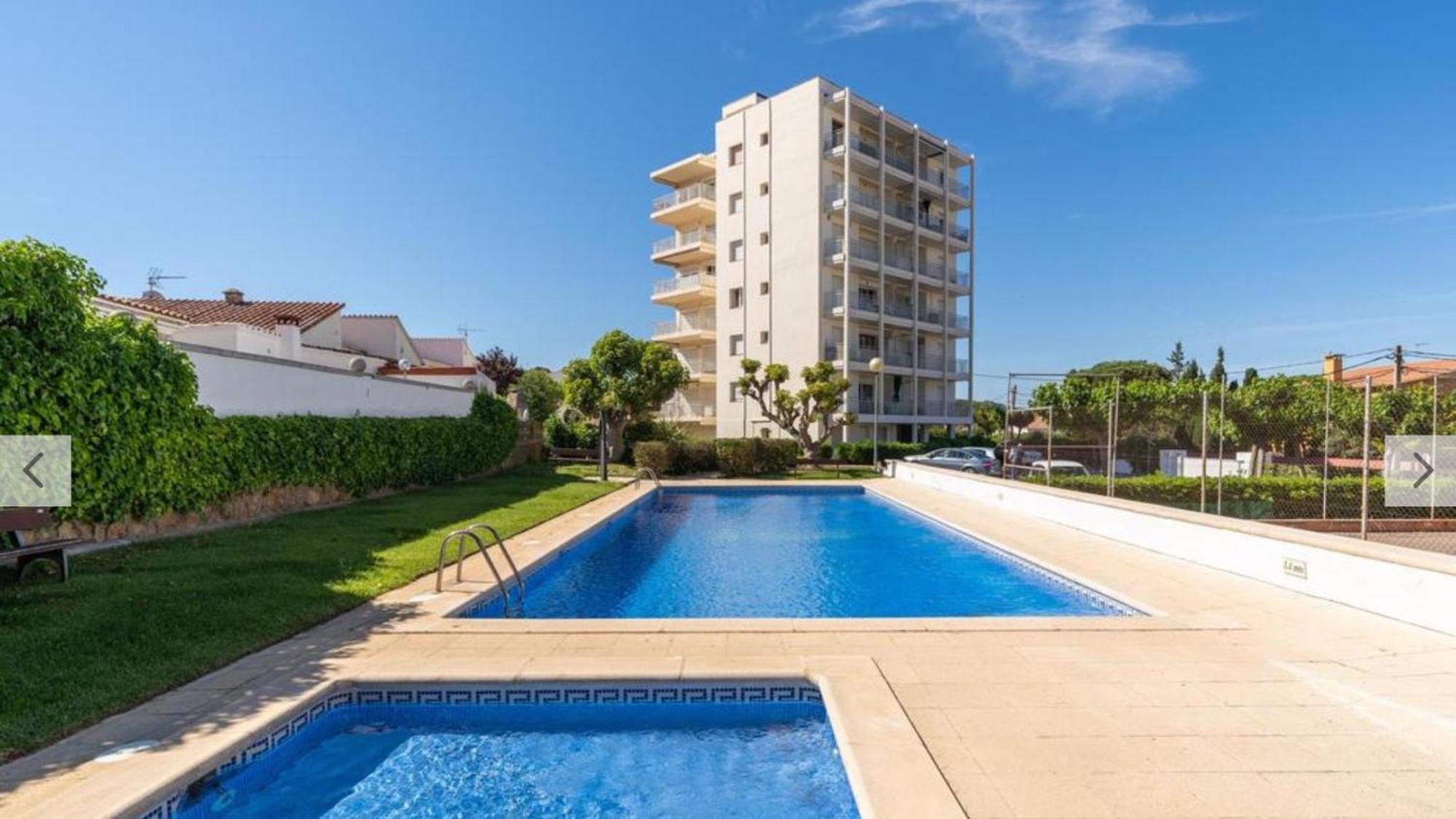 L' Escala Orsa-Atico Con Vista Al Mar Y Piscina 아파트 외부 사진