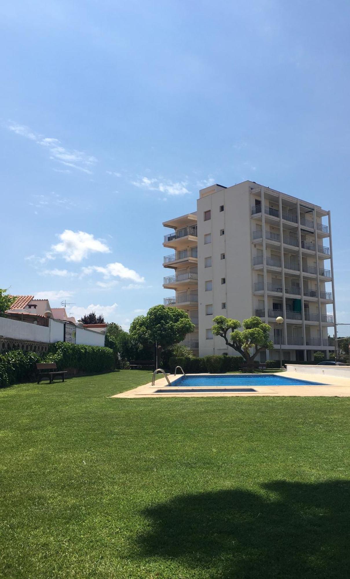 L' Escala Orsa-Atico Con Vista Al Mar Y Piscina 아파트 외부 사진